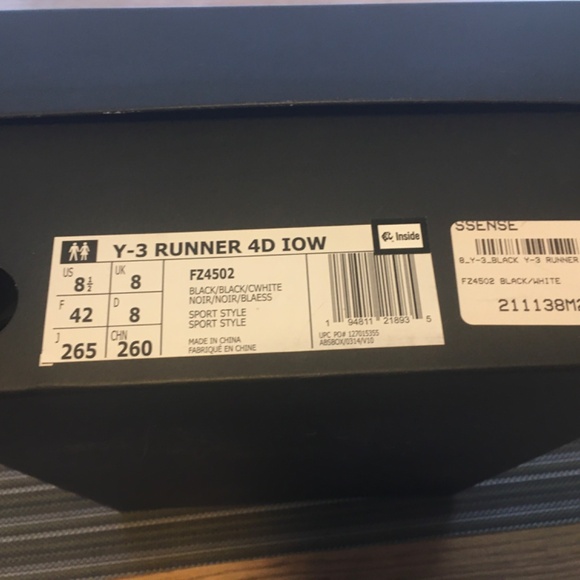 Adidas Y-3 sneakers - Picture 7 of 7